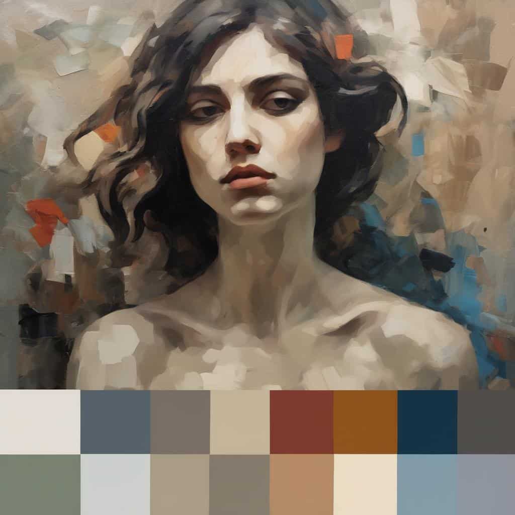 Οπτική τέχνη, πορτρέτο γυναίκας, καλλιτεχνικά ρεύματα, ιστορία της τέχνης, σύγχρονα έργα τέχνης.