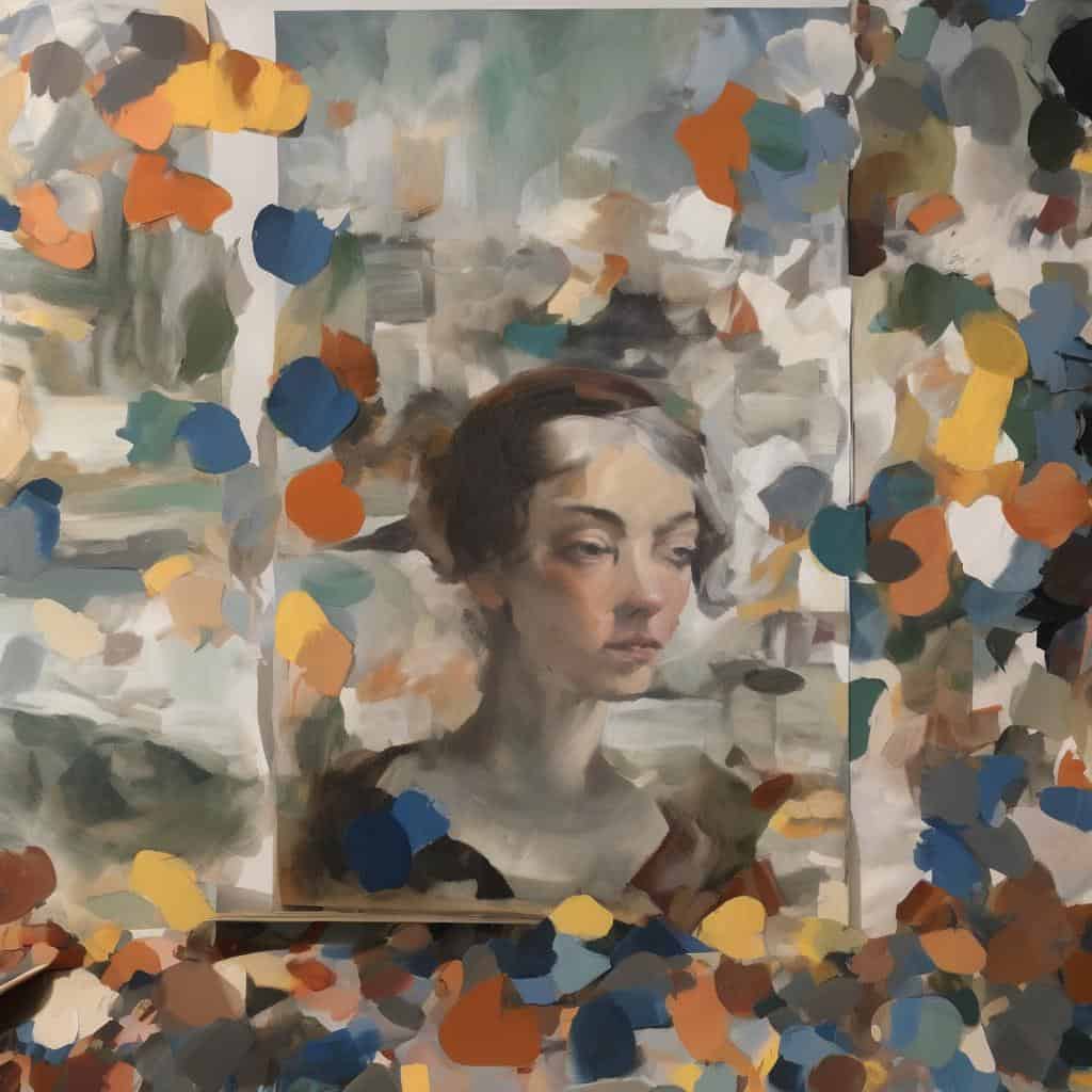 Καλές τέχνες, ρεύματα και ορόσημα στην ιστορία της τέχνης, πορτρέτο γυναίκας, μοντέρνα και κλασική τέχνη, ιστορία της τέχνης, ζωγραφική.